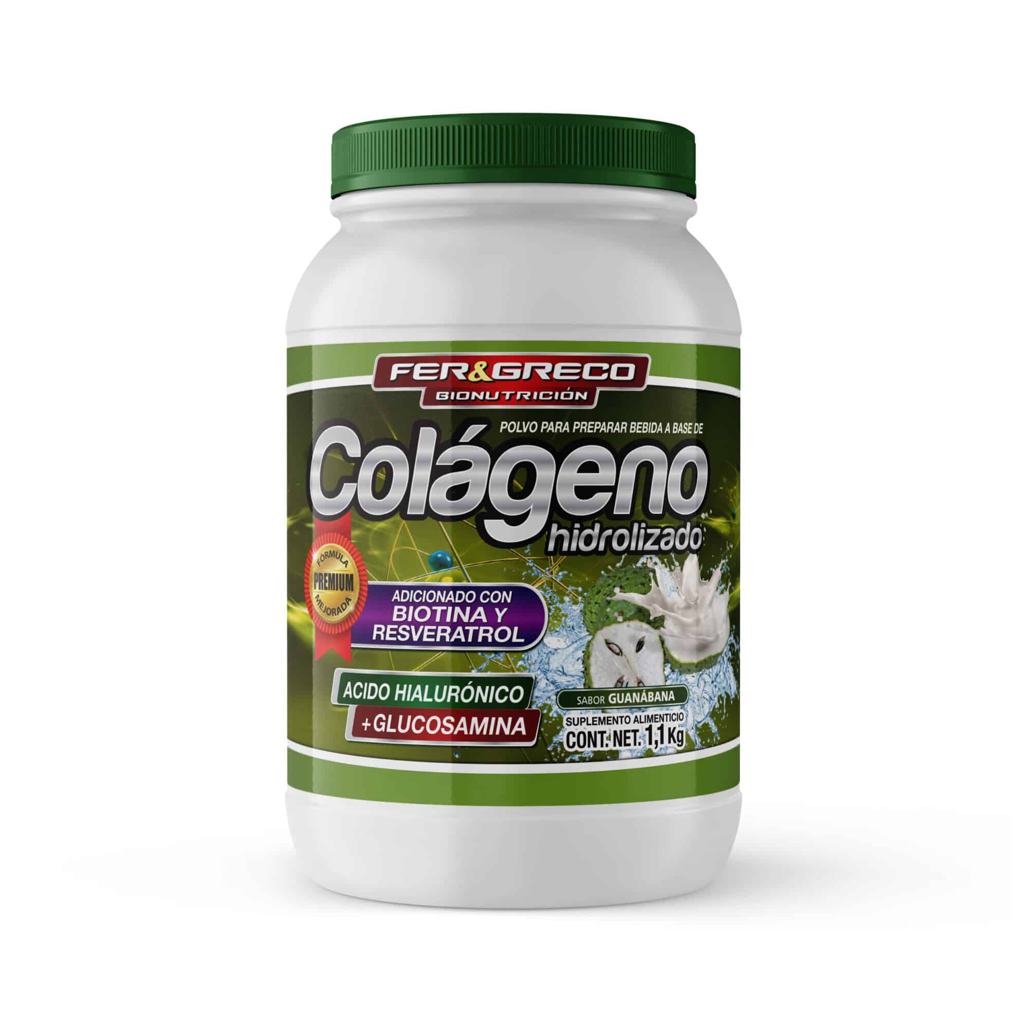 Paquete de 4 Colágenos Hidrolizados Fer & Greco - Colágenos MX