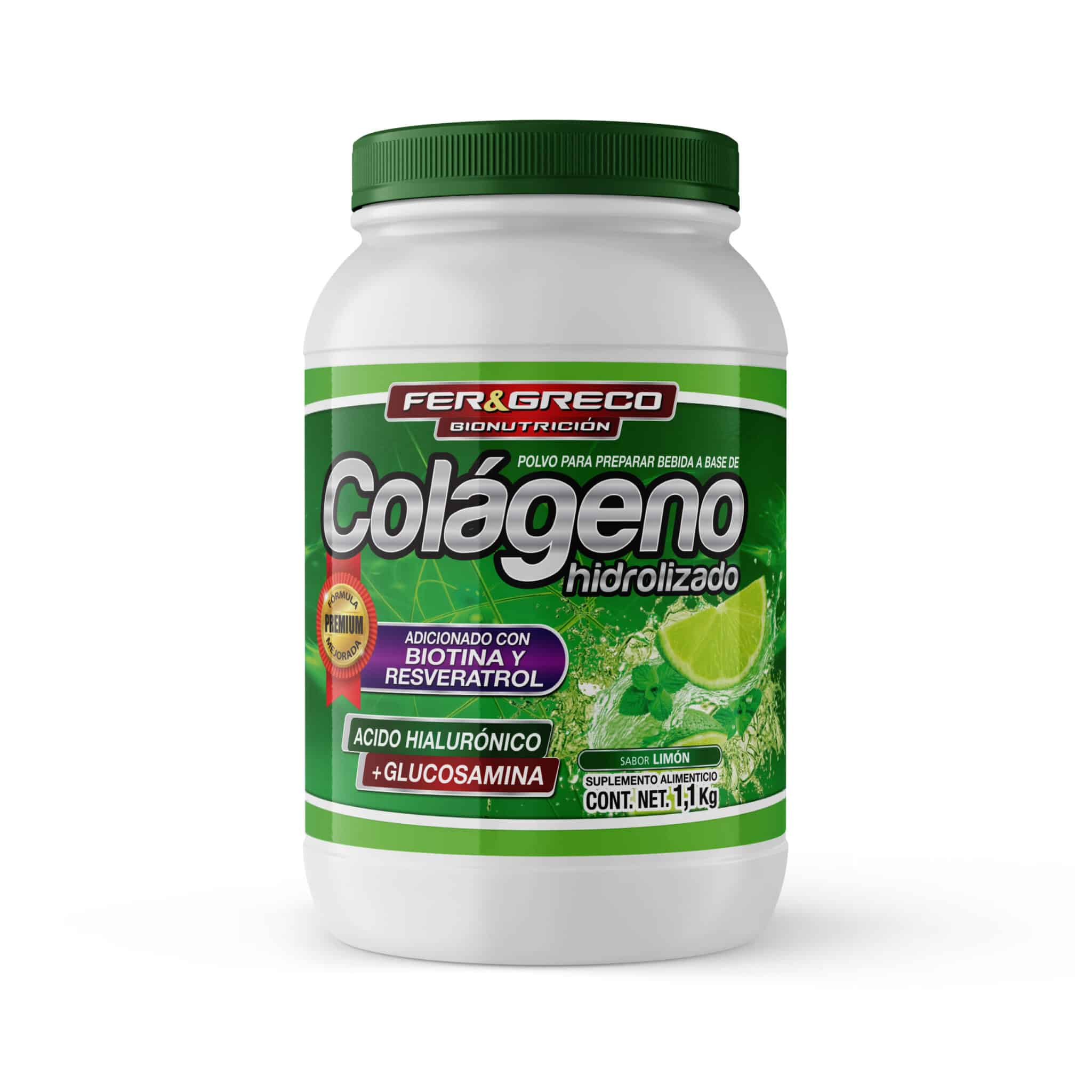 Paquete de 4 Colágenos Hidrolizados Fer & Greco - Colágenos MX