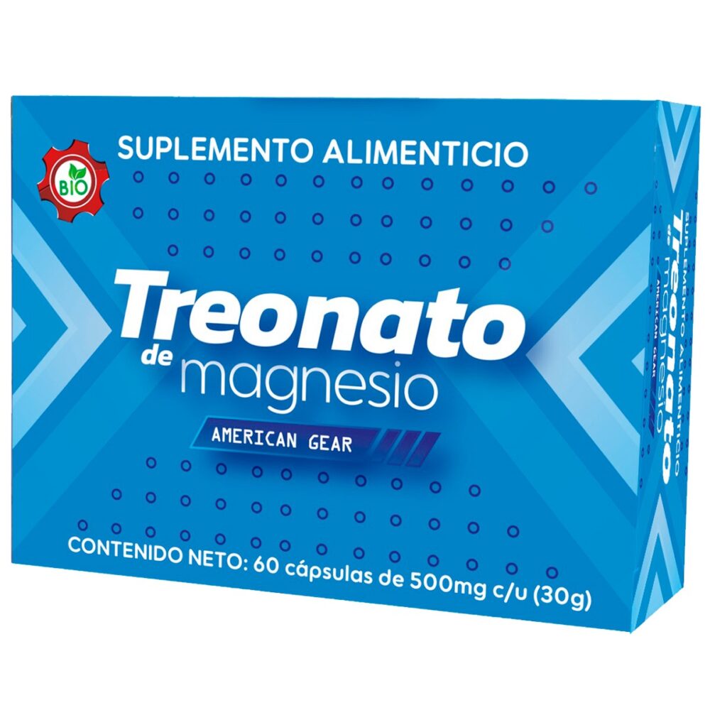 Treonato de Magnesio c/60 Caps - Imagen 1